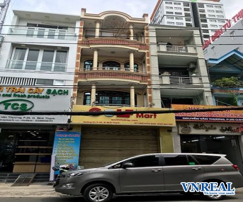 cho thue nha quan binh thanh mat tien d1 5x20m tret 3 lau gia 42 trieu