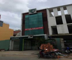 cho thue nha mat tien duong luong dinh cua dt  7x20 1 tret 2 lau ap mai gia  3200usd thang