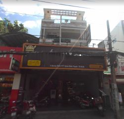 cho thue mat bang le quang dinh 7x25m 4 lau gia 70 trieu