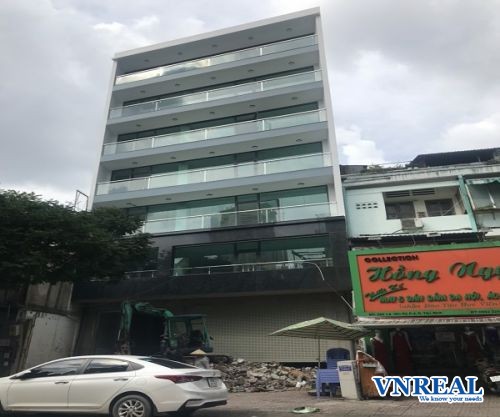 cho thue nha le van sy 11x47 m ham 7 lau 25000   thang