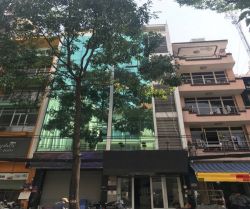 cho thue nha mat tien duong mac dinh chi phuong dakao quan 1  dt  4x20m 5 lau gia 85 trieu