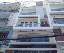 ban nha mat tien hem 8m duong le quang dinh p11 bt  4 1x12m tret   lung   2 lau nha moi huong nam gia 7 9 ty