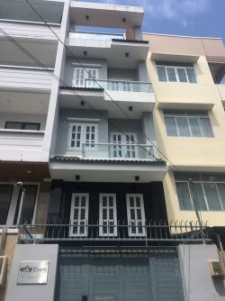 cho thue nha mt duong nguyen dinh chinh 4x20m1tret 4lau45tr thang