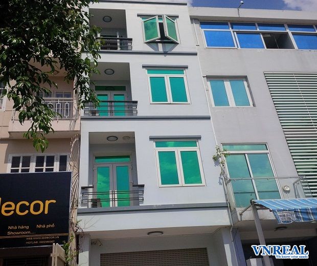 cho thue nha phuong  ??quan 2 mat tien duong nguyen hoang dien tich 4x201 tret 3 lau gia 26 trieu