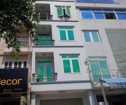 cho thue nha phuong  ??quan 2 mat tien duong nguyen hoang dien tich 4x201 tret 3 lau gia 26 trieu