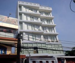 cho thue nha quan binh thanh mat tien duong nguyen van dau dien tich 12x24 ham 1 triet 1 lung 5 lau gia 10000 usd