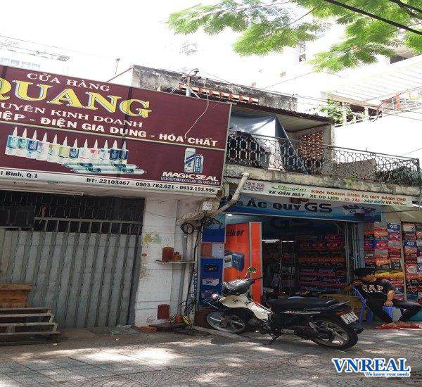 cho thue nha mat tien nguyen thai binh quan 1