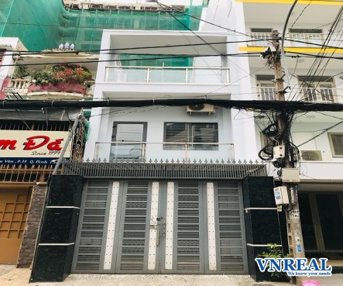 cho thue nha quan binh thanh  mat tien nguyen cuu van p17  dt  4x26m tret 15 lau st  gia  30 trieu