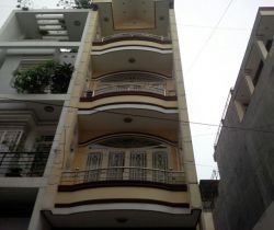 cho thue nha quan binh thanh duong nguyen huu canh 45x20m 1 tret 3 lau gia  35 trieu