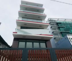 cho thue nha quan binh thanh mt duong nguyen xi 55x25m tret lung 4 lau  gia  90 trieu