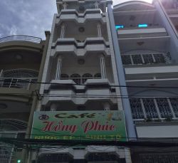 cho thue nha mat tien duong bau cat 4x18 1tret 4lau  gia 30tr th