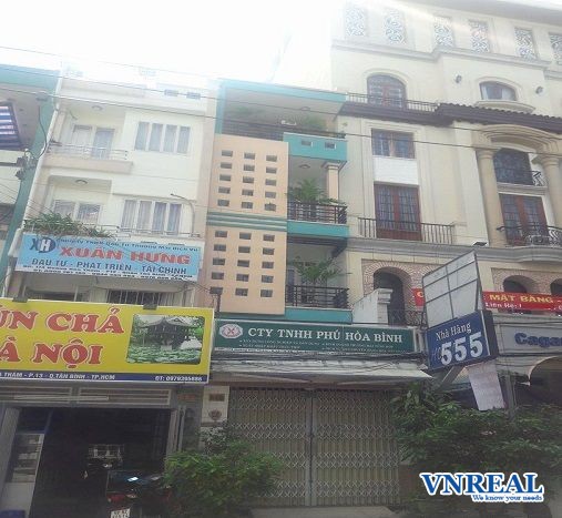 nha cho thue quan tan binh mt duong hoang hoa tham dien tich 35x25m 1 tret 3 lau  gia 28 trieu thang 