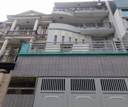 cho thue nha mat tien quan tan binh duong lam son dien tich 5x20m 1 tret 3 lau  gia 32tr thang