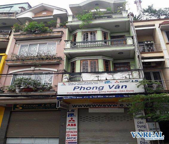 cho thue nha quan tan binh duong nguyen thai binh dien tich  42x10m 1 tret 3 lau  gia 25 tr thang