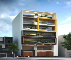 cho thue toa nha nguyen huu canh 11x17m ham 6 tang 300 tr thang