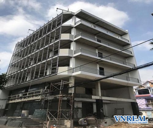 cho thue nha goc 2 mat tien nguyen huy tuong 10x19m ham tret lung 4 lau st 350 tr thang