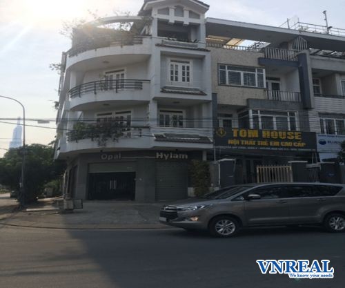 cho thue nha mat tien duong nguyen quy canh dt  5x20 1 tret 3 lau gia  60tr thang