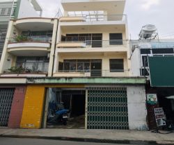 cho thue nha phan van tri 5x17m 3 lau gia 35 trieu