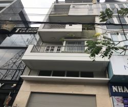 cho thue nha phan xich long 4x16m 1 tret 5 lau 60 tr thang