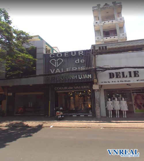 cho thue nha mat tien duong le van sy dien tich 4x25m 2 lau gia 60tr th