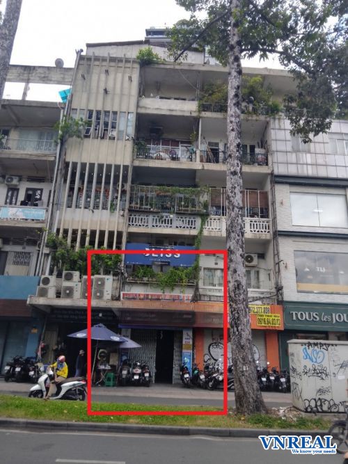 cho thue mat bang mat tien tran hung dao 4x22m tret chung cu gia 55tr  thang