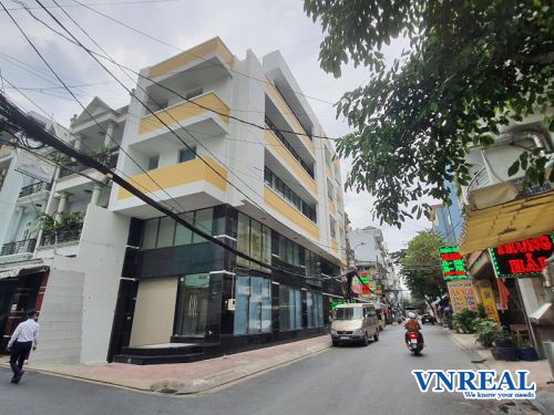 cho thue nha gan duong cong hoa dt 55 x 20 m 1 tret 1 lung 3 lau gia 100 trieu th