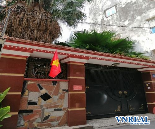 cho thue nha hem duong thang long 65x25 m2 3 lau 43 trieu