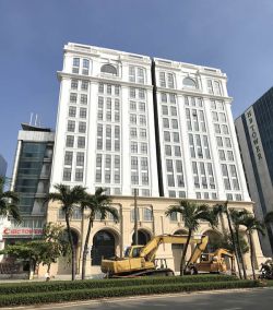 cho thue toa nha van phong mat tien dien bien phu   2 ham 14 tang