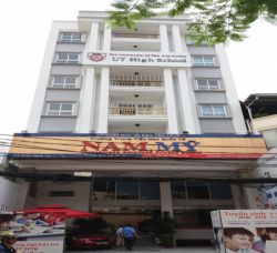 cho thue toa nha mat tien tran dinh xu 10mx 17m  ham 8 tang 