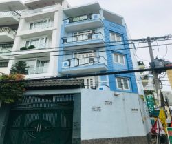 cho thue nha quan binh thanh mat tien duong tran quy cap 5x175m 1 tret 4 lau  gia thue  40 trieu  ban  145 ty