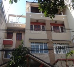 cho thue nha mat tien bau cat 3 phuong 13 q tan binh dt 12x17m gia 70tr