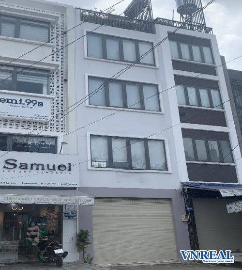 cho thue nha mat tien duong cmt8 dien tich 4x4m 4 lau gia 29tr thang