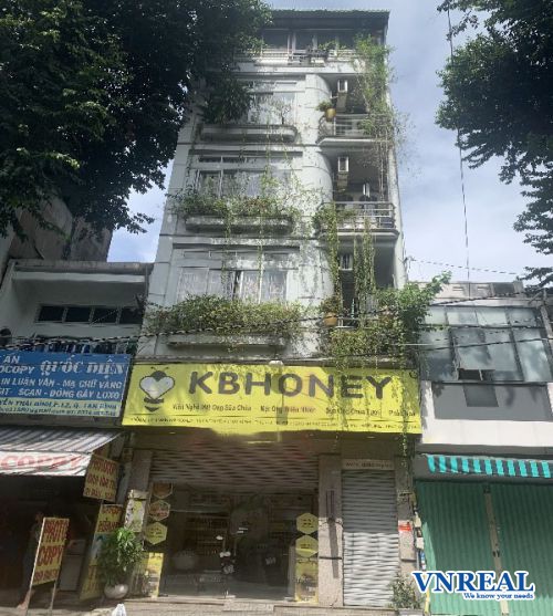 cho thue nha mat tien duong nguyen thai binh dien tich 57x5m 4 lau gia 30tr thang