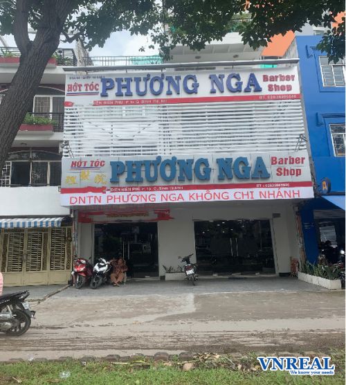 cho thue nha mat tien duong dien bien phu dt 4x25m 2 lau gia 90 tr thang