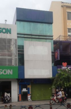 cho thue nha mat tien duong bach dang quan binh thanh dien tich 5x24m 1t 2l gia   50tr