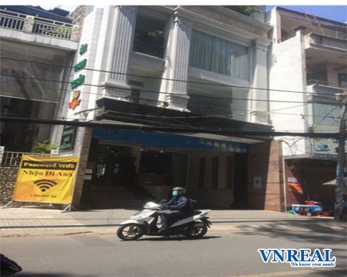 cho thue nha mat tien nguyen thai binh p12 q tb  dt 8x20 1 tret 1 lau 1 ham gia 70tr