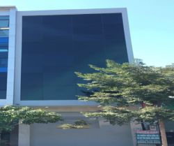 cho thue toa nha full het noi that co ca may cham cong an phu quan 2 dt  5x20 ham tret 3 lau gia 90tr thang