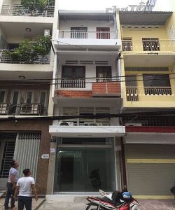 cho thue nha  duong ban co dt 3 5x12m 2 lau gia 33 trieu  