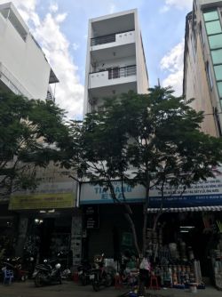 cho thue nha mat tien duong calmette p  nguyen thai binh 4x20m 4 lau gia 85 trieu thang