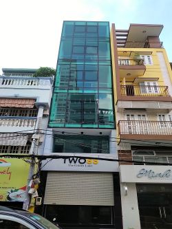 cho thue nha duong nguyen van thuong 4 1 x 13 m tret 5 lau 80 trieu  thang