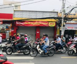 cho thue mat bang quan binh thanh mat tien phan van tri 65x20m gia 65 trieu