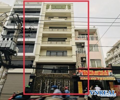 cho thue nha quan binh thanh mat tien le quang dinh 5x20m 6 tang gia 75 trieu  thang