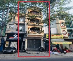 cho thue nha quan binh thanh mat tien duong d2 4x20m 4 tang gia 35 trieu  thang