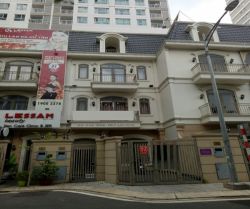 cho thue nha pho quang dien tich 58 x 19m 1 tret 2 lau gia 65 trieu thang