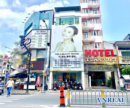 cho thue mat bang quan 1 mat tien duong dinh tien hoang 5x16m 5 tang gia 80 trieu thang