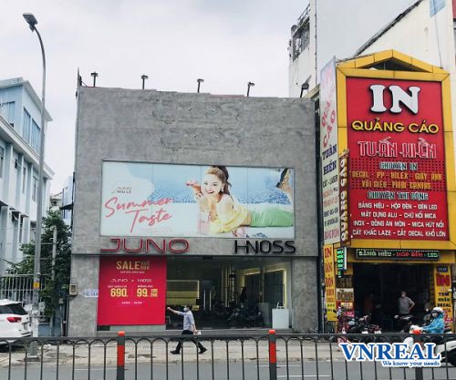 cho thue mat bang quan binh thanh mat tien duong phan dang luu dt  9x20m tret 2 lau gia 130 trieu thang