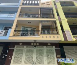 cho thue nha mat tien hoa lan dt 4 x 18m 1t 3l gia 45 tr th