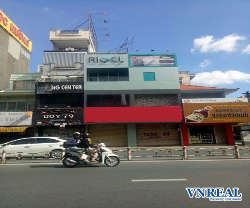 cho thue nha mat tien phan dang luu dt 8 x 18m 1t 3l