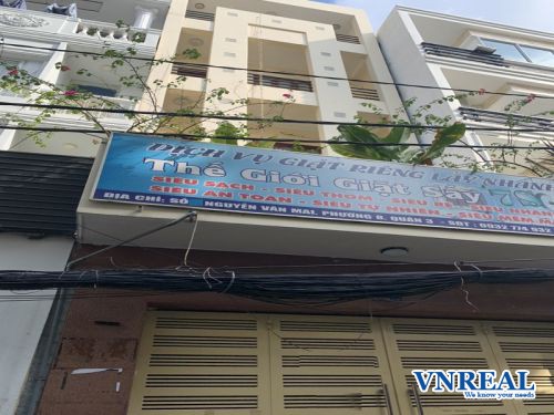 cho thue nha quan 3 mat tien duong nguyen van mai phuong 8 quan 3 45 trieu