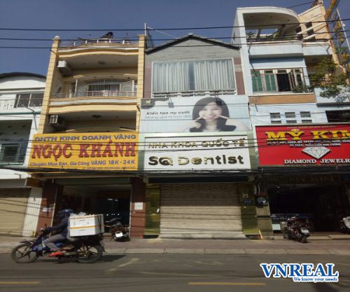 cho thue nha mat tien pham van hai dt 4 x 21m1t 3l gia 35 tr th